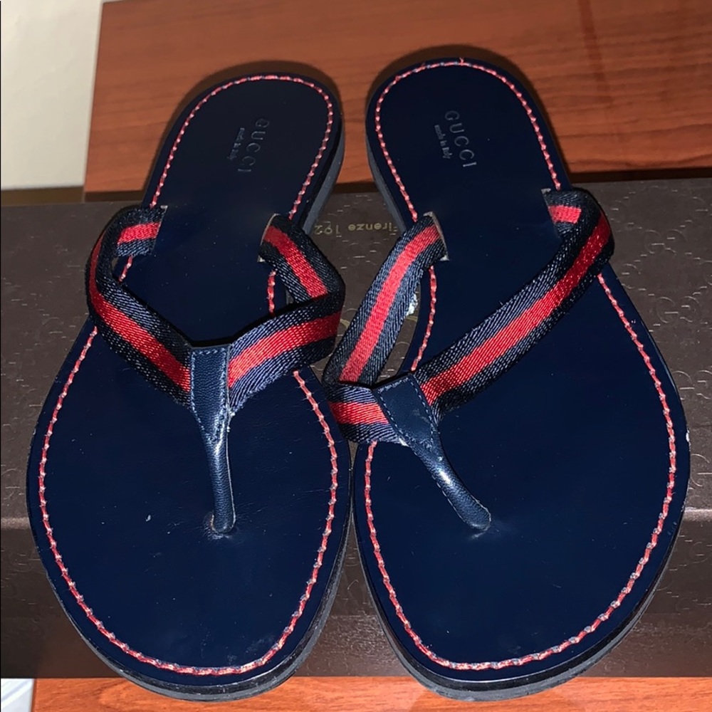 Gucci flip flops